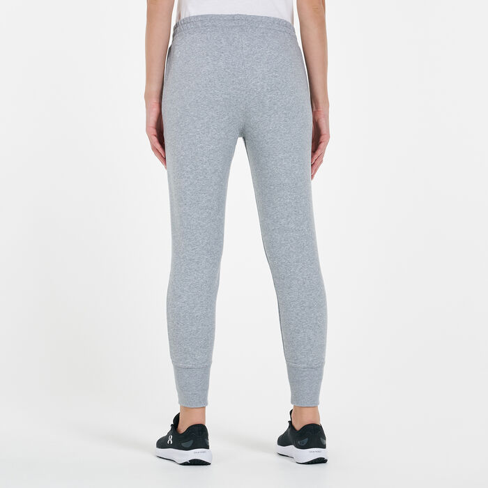 Buy Under Armour Women's UA Rival Fleece Sweatpants Grey in KSA -SSS