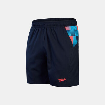 Speedo Men's Xpress Lite Panel Swimming Shorts Blue Speedo Men's Xpress Lite Panel Swimming Shorts Blue