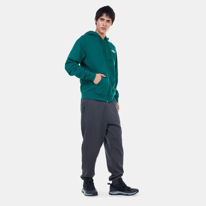 The North Face Men's Biner Graphic Full-Zip Hoodie Green The North Face Men's Biner Graphic Full-Zip Hoodie Green image number 2