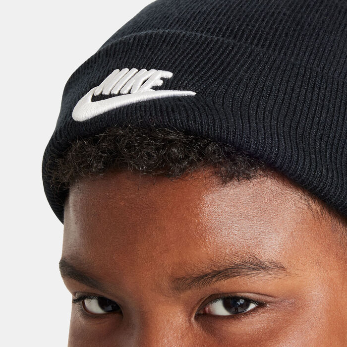 Nike Kids' Peak Beanie Black Nike Kids' Peak Beanie Black image number 3
