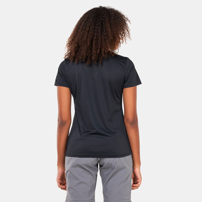 Columbia Women's Hike T-Shirt Black Columbia Women's Hike T-Shirt Black image number 1