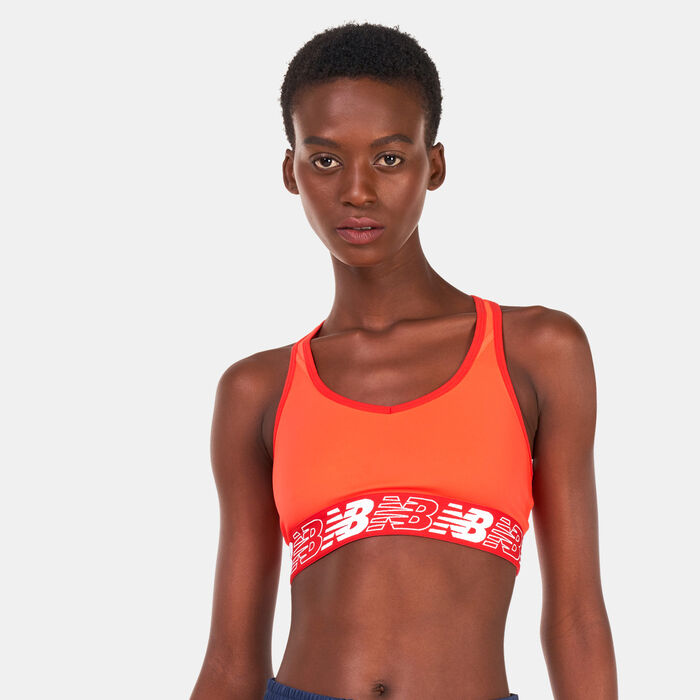 New Balance Women's 3.0 Pace Sports Bra Black New Balance Women's 3.0 Pace Sports Bra Black image number 0