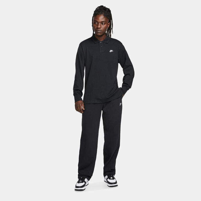 Nike Men's Sportswear Club Pants Black Nike Men's Sportswear Club Pants Black image number 2