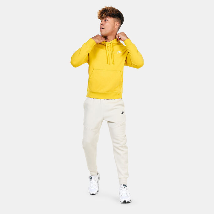 Nike Men's Sportswear Club Hoodie yellow image number 2
