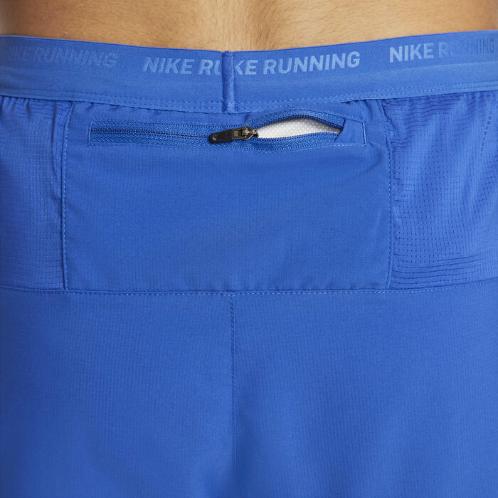 Nike Men's Stride Dri-FIT 2-in-1 Running Shorts Blue Nike Men's Stride Dri-FIT 2-in-1 Running Shorts Blue image number 5