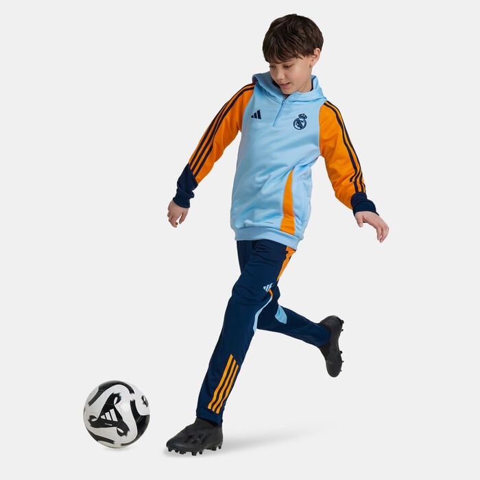 adidas Kids' Real Madrid Tiro 24 Competition Training Football Pants Blue adidas Kids' Real Madrid Tiro 24 Competition Training Football Pants Blue image number 2