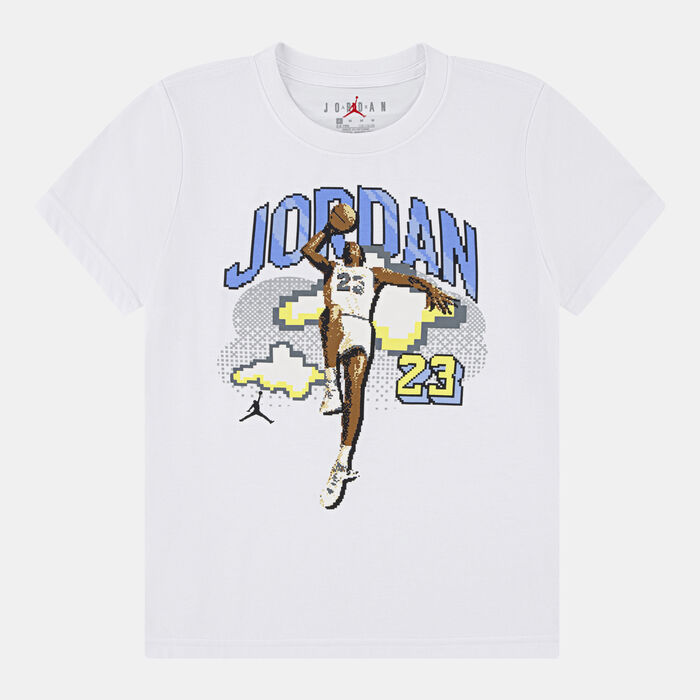 Nike Kids' Air Digital Printed T-Shirt White image number 0