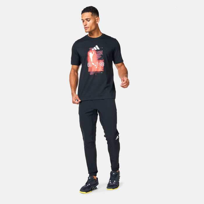 adidas Men's Designed For Training Pants Blue adidas Men's Designed For Training Pants Blue image number 2