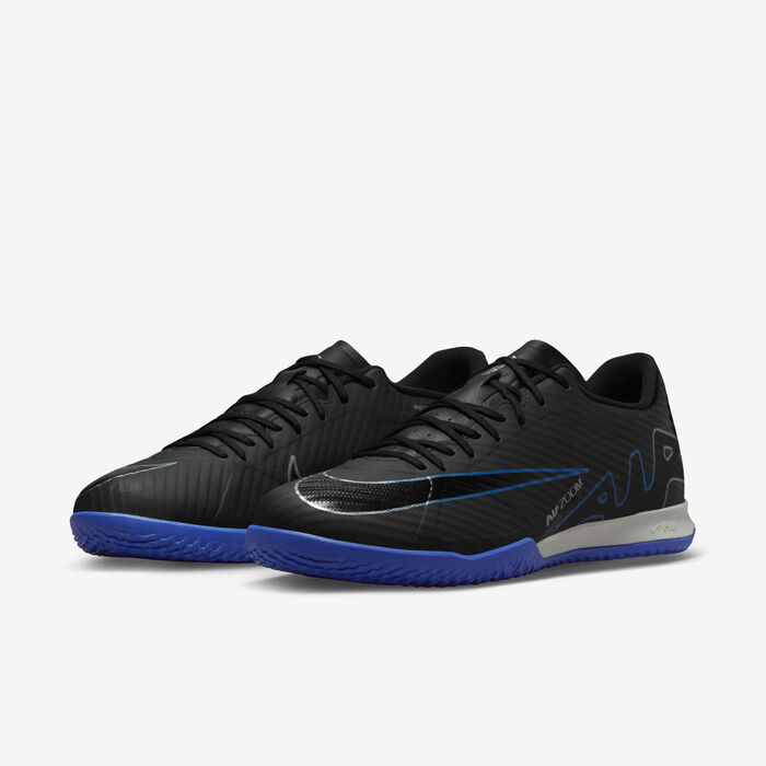 Nike Mercurial Vapor 15 Academy Indoor Court Football Shoes Black Nike Mercurial Vapor 15 Academy Indoor Court Football Shoes Black image number 4
