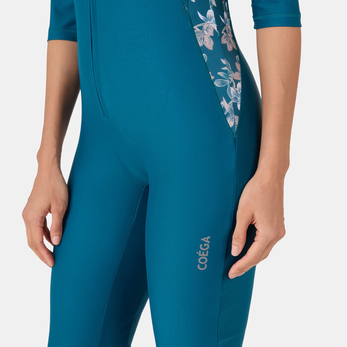 COEGA Womens SlimKini 3/4 Swimsuit Green image number 2