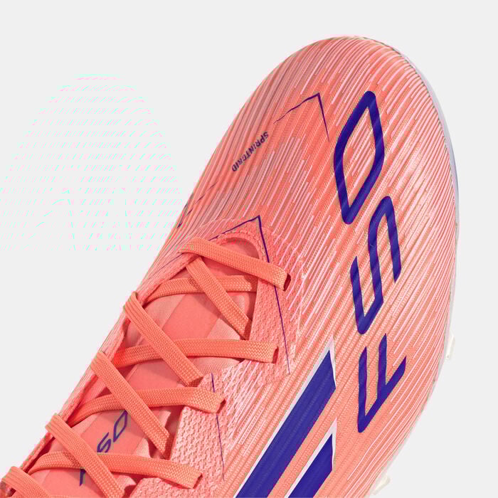 adidas Men's F50 League Firm/Multi-Ground Football Shoes Orange adidas Men's F50 League Firm/Multi-Ground Football Shoes Orange image number 7