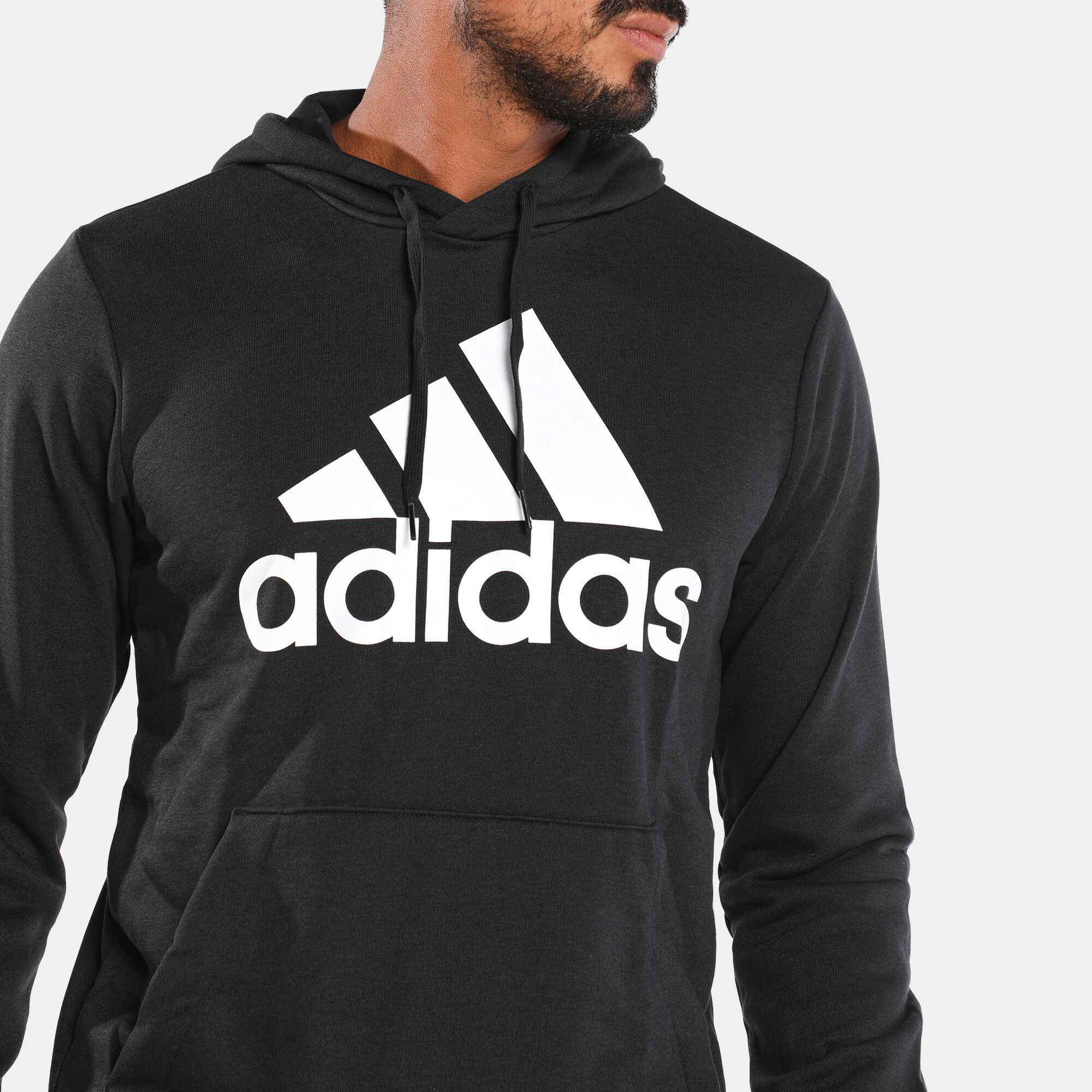 Adidas discount hoodie logo