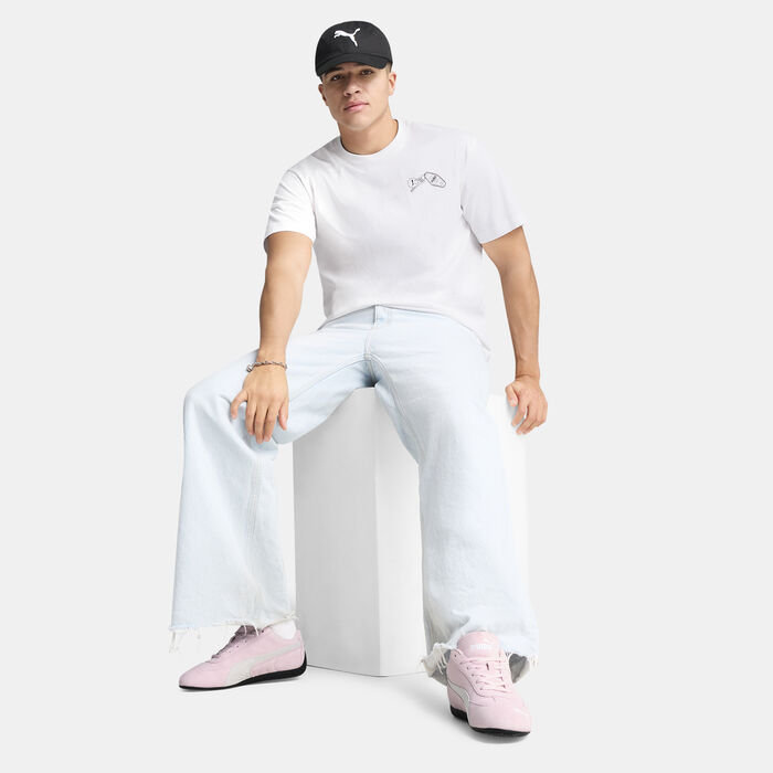 PUMA Men's Hotel Graphic T-Shirt White PUMA Men's Hotel Graphic T-Shirt White image number 2
