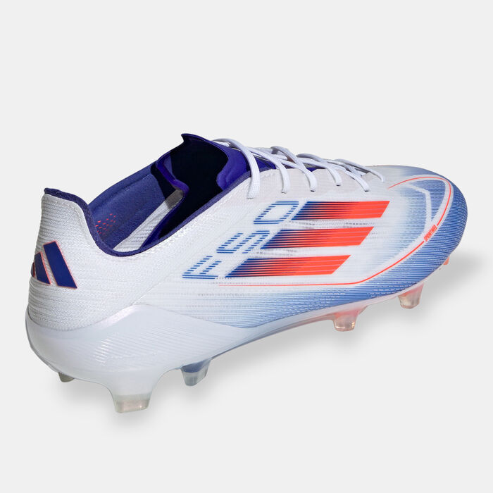 adidas Men's F50 Elite Firm Ground Football Shoes White image number 2