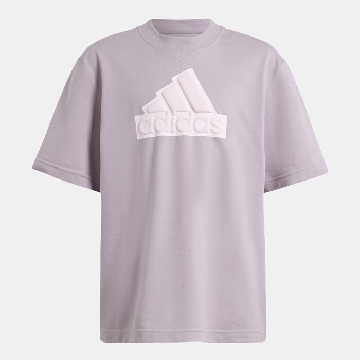 adidas Kids’ Future Icons Logo Piqué T-Shirt Pink adidas Kids’ Future Icons Logo Piqué T-Shirt Pink image number 0