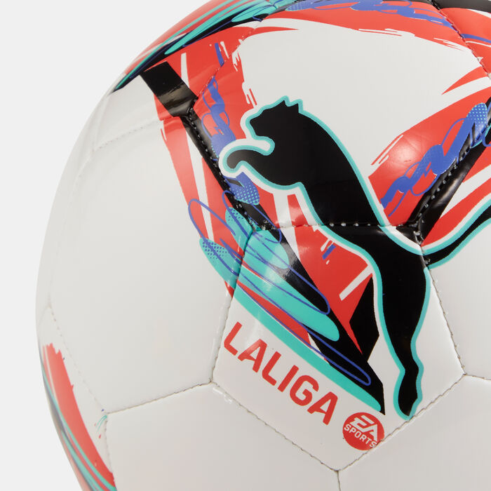 PUMA Men's Orbita LaLiga 1 Mini Football White PUMA Men's Orbita LaLiga 1 Mini Football White image number 2