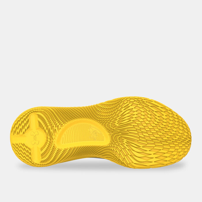 Under Armour Curry 4 Low FloTro Basketball Shoes Blue Under Armour Curry 4 Low FloTro Basketball Shoes Blue image number 3