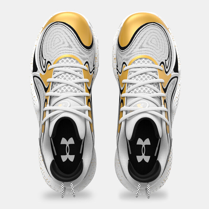 Under Armour Spawn 6 Basketball Shoes White image number 4