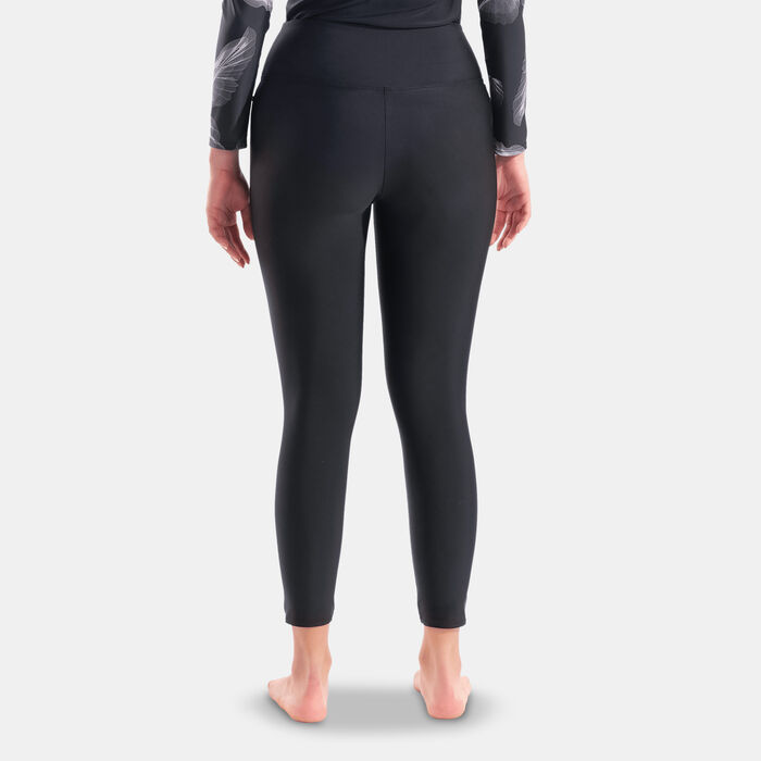 Arena Women's Modesty Swimming Leggings Black Arena Women's Modesty Swimming Leggings Black image number 1