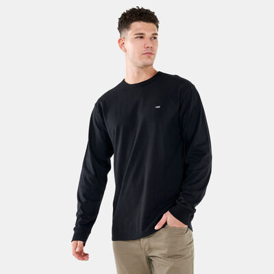 Vans Men's Off The Wall Classic Long Sleeve T-Shirt Black