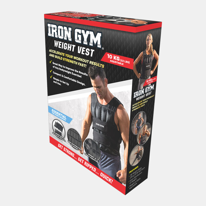 Iron Gym 10kg Adjustable Weighted Vest Multi-Color Iron Gym 10kg Adjustable Weighted Vest Multi-Color image number 0