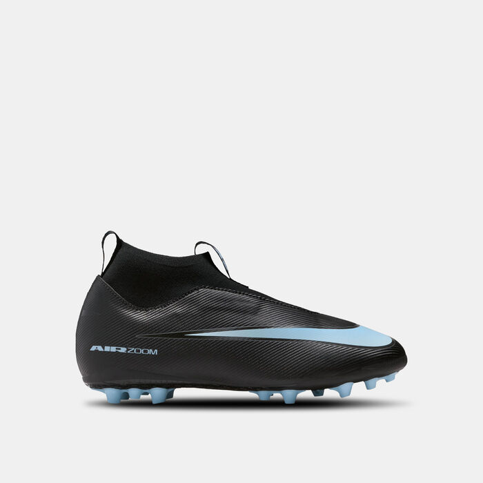 Nike Kids' Mercurial Superfly 10 Academy Artificial Grass Football Shoes Black image number 0
