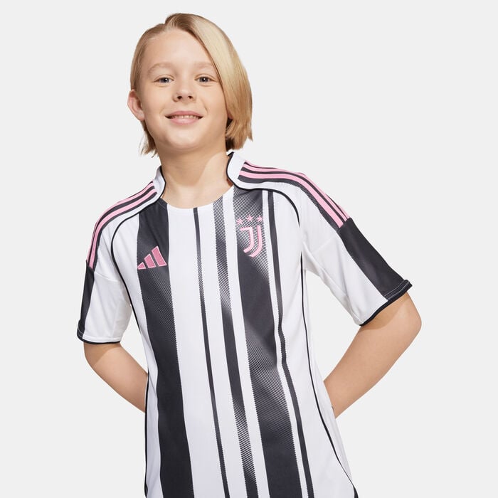 adidas Kids' Juventus 25/26 Home Replica Football Jersey White adidas Kids' Juventus 25/26 Home Replica Football Jersey White image number 2