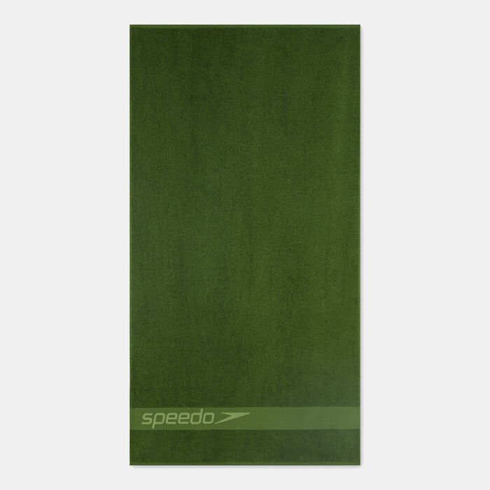 Speedo Speedo Border Towel Green Speedo Speedo Border Towel Green image number 0