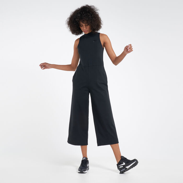 Nike Women's Sportswear Jersey JUMPSUIT Black CJ3744-010 Size S