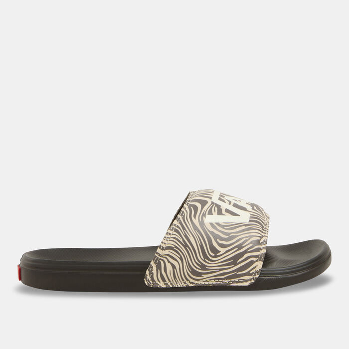 Vans Women's MTE La Costa Slide-On Warp Zebra Slides Multi-Color Vans Women's MTE La Costa Slide-On Warp Zebra Slides Multi-Color image number 0