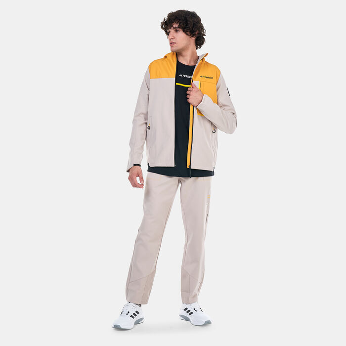 adidas Men's National Geographic Soft Shell Pants Beige adidas Men's National Geographic Soft Shell Pants Beige image number 2