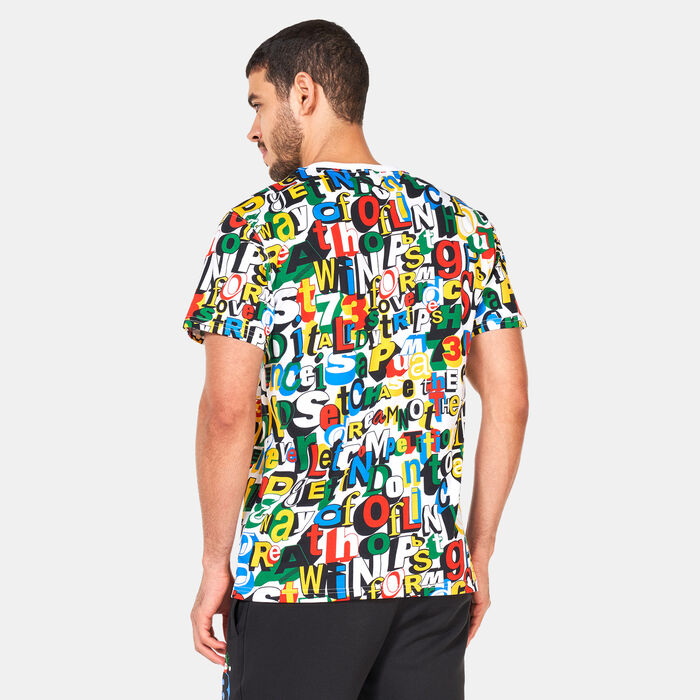PUMA Men's Trash Talk Basketall T-Shirt Multi-Color PUMA Men's Trash Talk Basketall T-Shirt Multi-Color image number 1