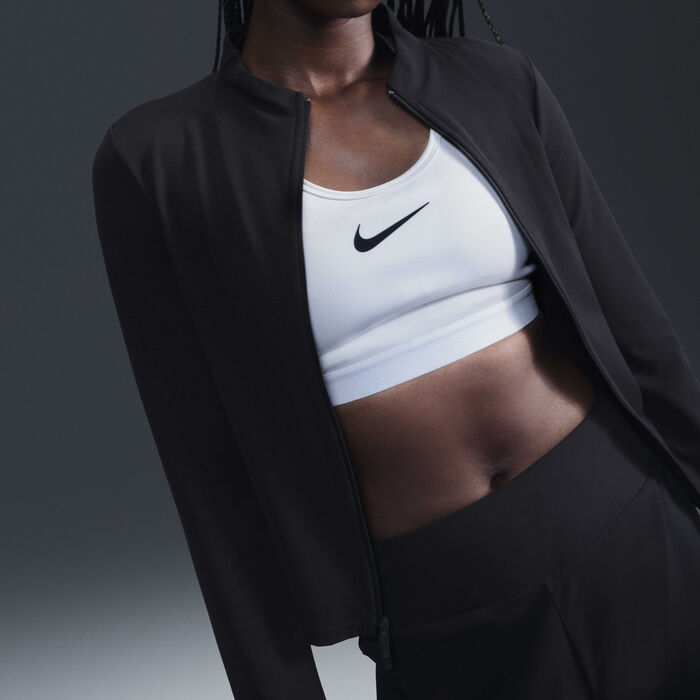 Nike Women's Zenvy Dri-FIT Full-Zip Yoga Top Black Nike Women's Zenvy Dri-FIT Full-Zip Yoga Top Black image number 1
