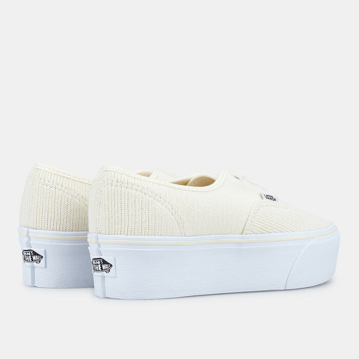 Vans Authentic Stackform Unisex Shoe Ivory image number 2