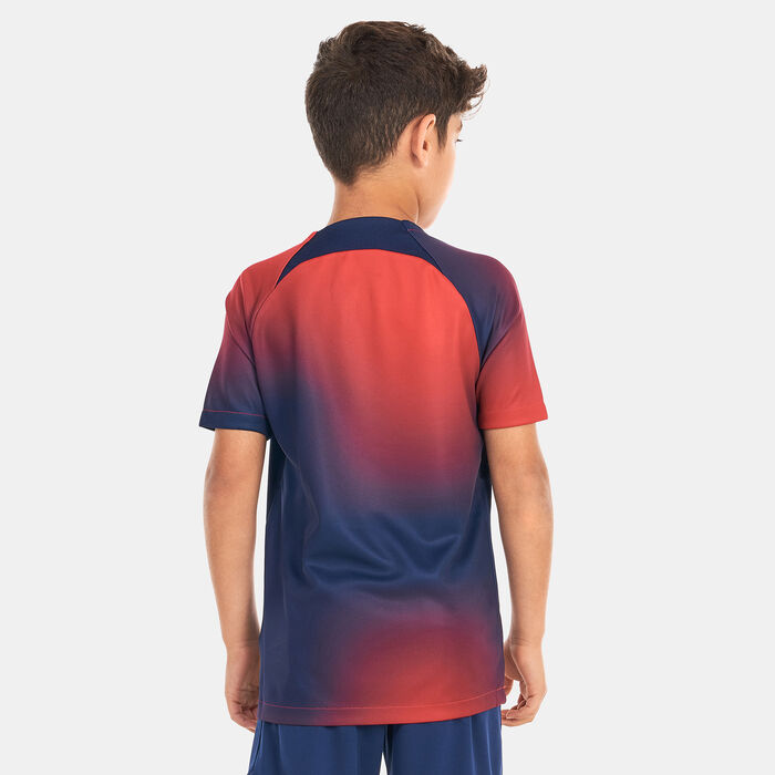 Nike Kids' Paris Saint-Germain Dri-FIT Top Blue Nike Kids' Paris Saint-Germain Dri-FIT Top Blue image number 1