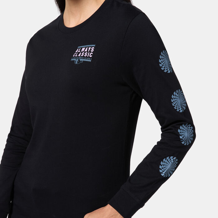 Vans Women's Always Classic BFF Sweatshirt Black image number 3