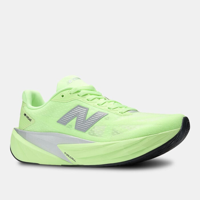 New Balance Men's FuelCell Rebel v5 Running Shoes Green New Balance Men's FuelCell Rebel v5 Running Shoes Green image number 1
