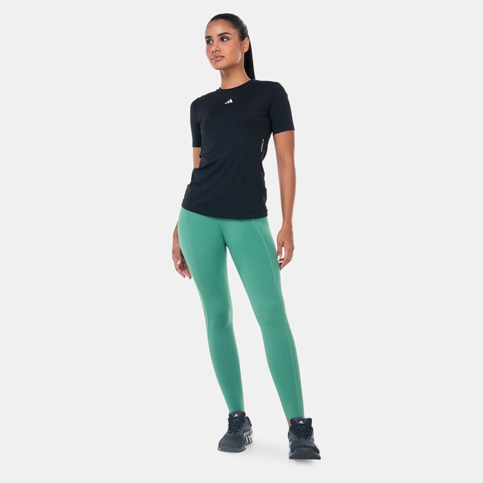 adidas Women's Techfit Training T-Shirt Black adidas Women's Techfit Training T-Shirt Black image number 2