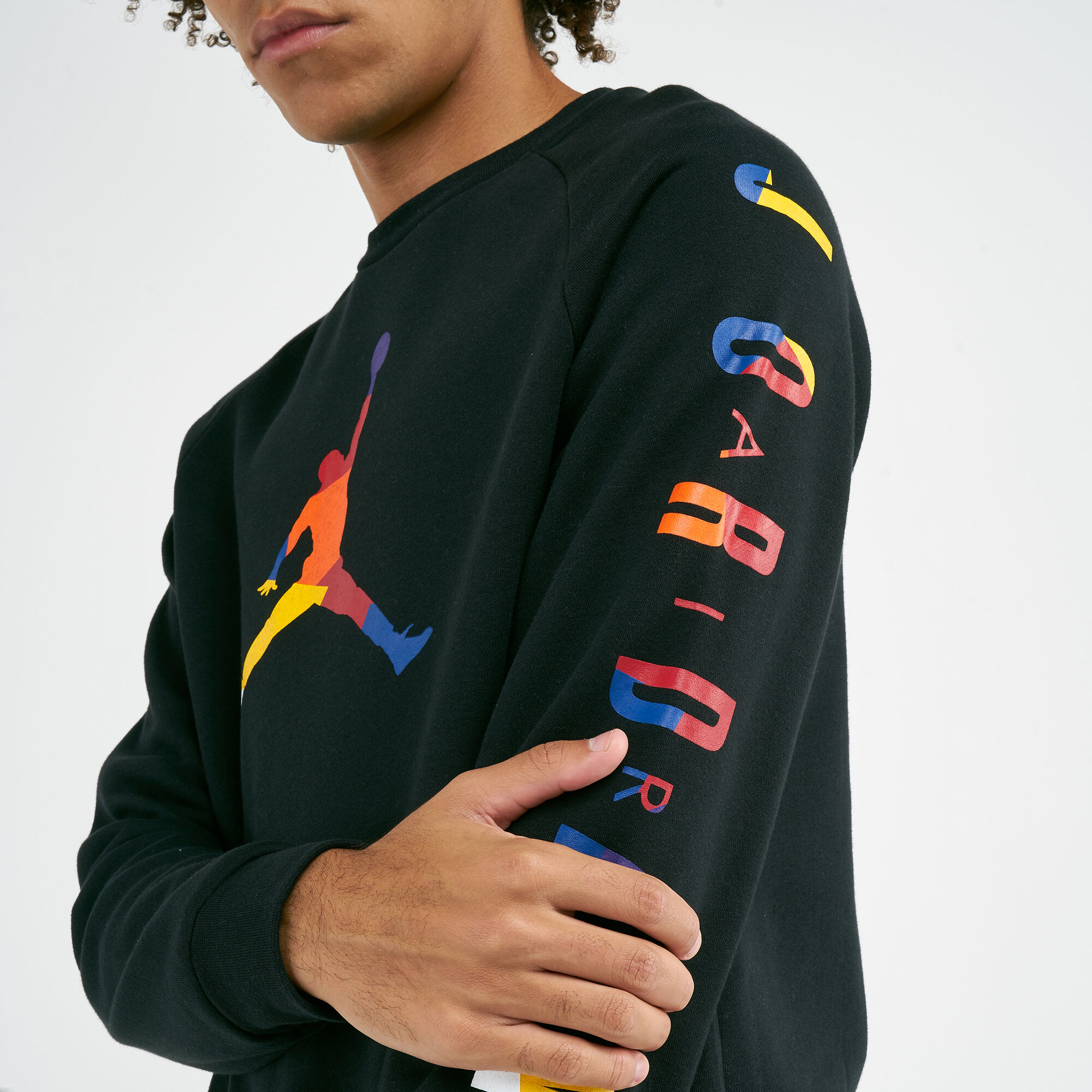 Jordan dna store fleece crew
