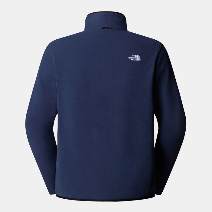 The North Face Men’s Glacier Fleece Jacket Blue The North Face Men’s Glacier Fleece Jacket Blue image number 1