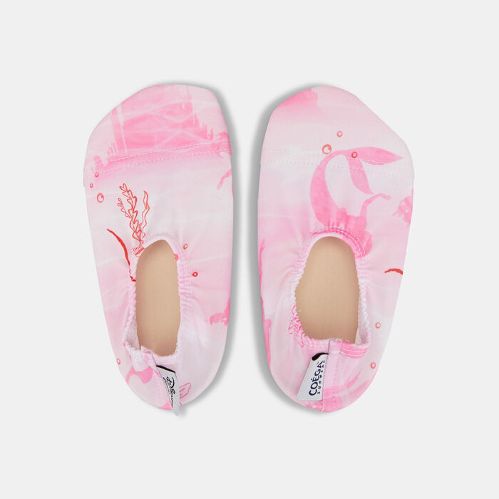COEGA Kids' Allover Print Pool Beach Shoe Pink COEGA Kids' Allover Print Pool Beach Shoe Pink image number 0