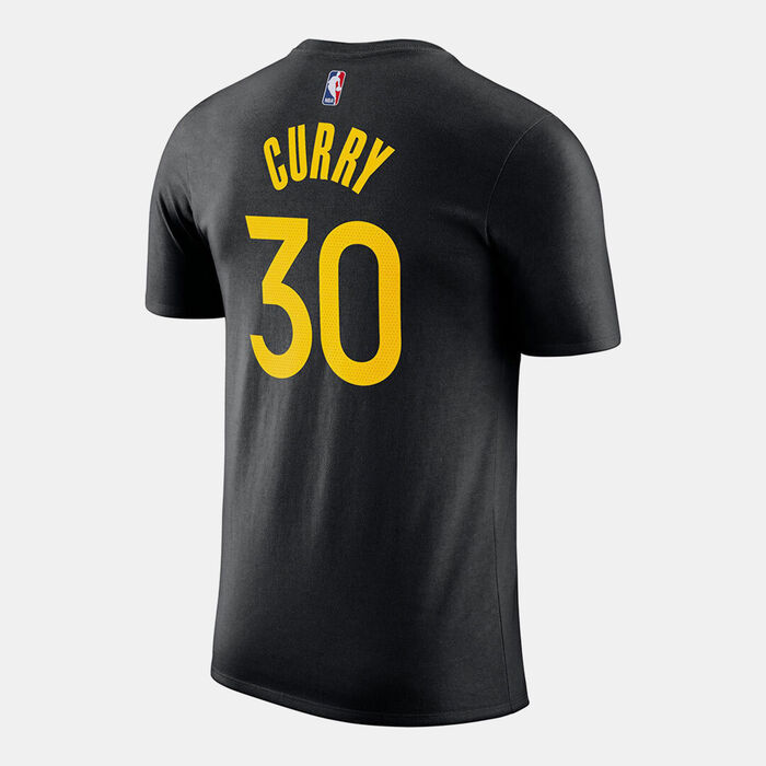 Nike Men's NBA Golden State Warriors Steph Curry T-Shirt Grey Nike Men's NBA Golden State Warriors Steph Curry T-Shirt Grey image number 1