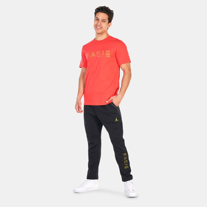 Jordan Men's Paris Saint-Germain T-Shirt Red Jordan Men's Paris Saint-Germain T-Shirt Red image number 2