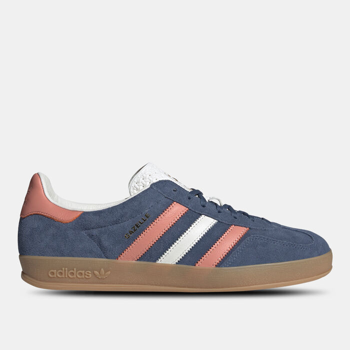 adidas Men's Gazelle Indoor Shoes Blue adidas Men's Gazelle Indoor Shoes Blue image number 0