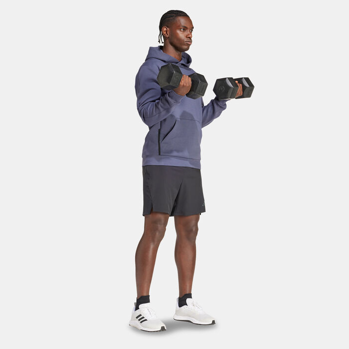 adidas Men's Designed for Training Hybrid Shorts Black image number 2