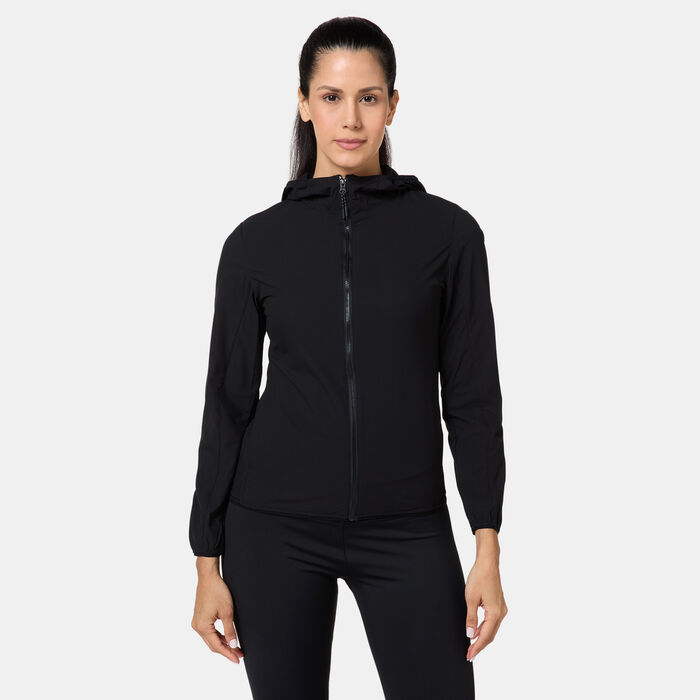 Sun and Sand Sports Women's Classic Shell Parka Jacket Black image number 0