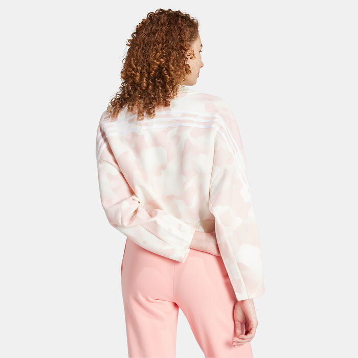 adidas Women's Future Icons 3-Stripes Sweatshirt Multi-Color adidas Women's Future Icons 3-Stripes Sweatshirt Multi-Color image number 1