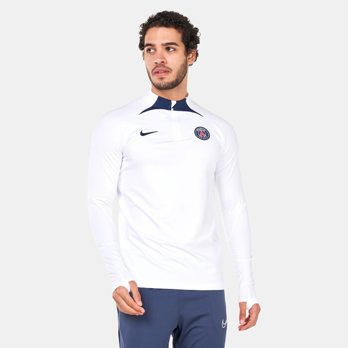 Nike Men's Paris Saint-Germain Strike Dri-FIT Football Drill Top White Nike Men's Paris Saint-Germain Strike Dri-FIT Football Drill Top White image number 0