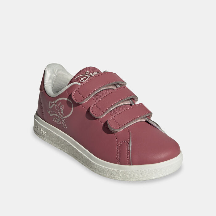 adidas Kids' x Disney Mickey and Friends Advantage Shoes Pink adidas Kids' x Disney Mickey and Friends Advantage Shoes Pink image number 1