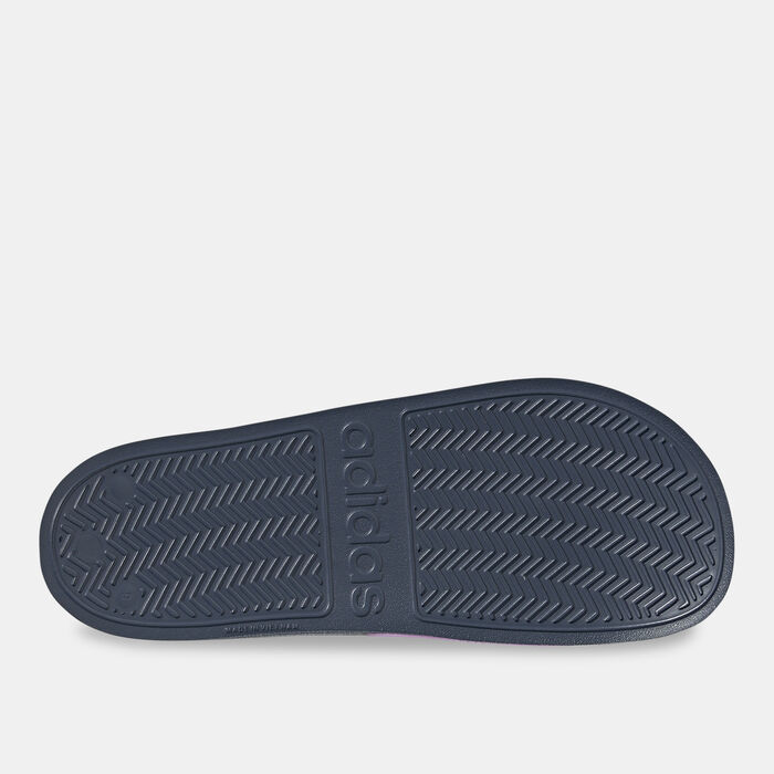 adidas Men's Adilette Shower Slides Blue adidas Men's Adilette Shower Slides Blue image number 3
